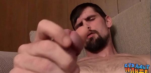  Smoking drag for straight stud that loves jerking off